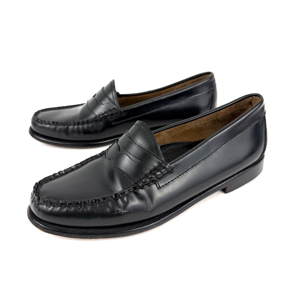 G.H. Bass & Co. Black Weejuns Leather Penny Loafers